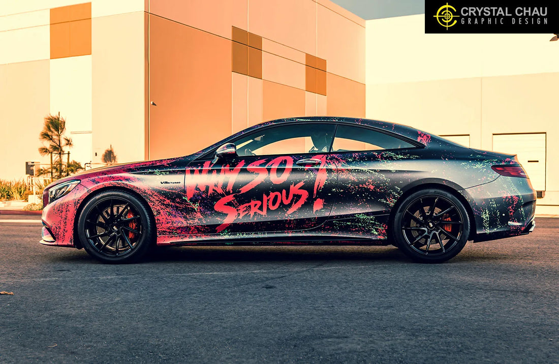 Why So Serious Car Wrap | Veintone’s Guide to Statement-Making Vehicle Wraps