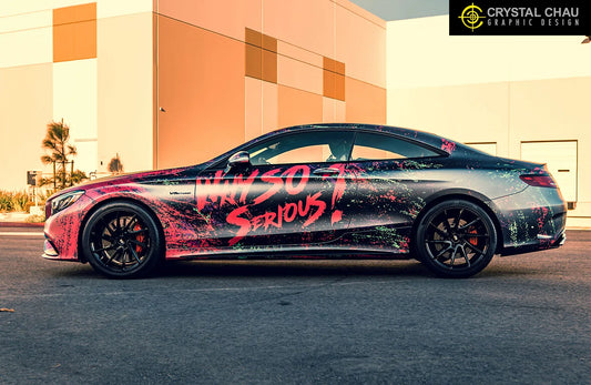 Why So Serious Car Wrap | Veintone’s Guide to Statement-Making Vehicle Wraps