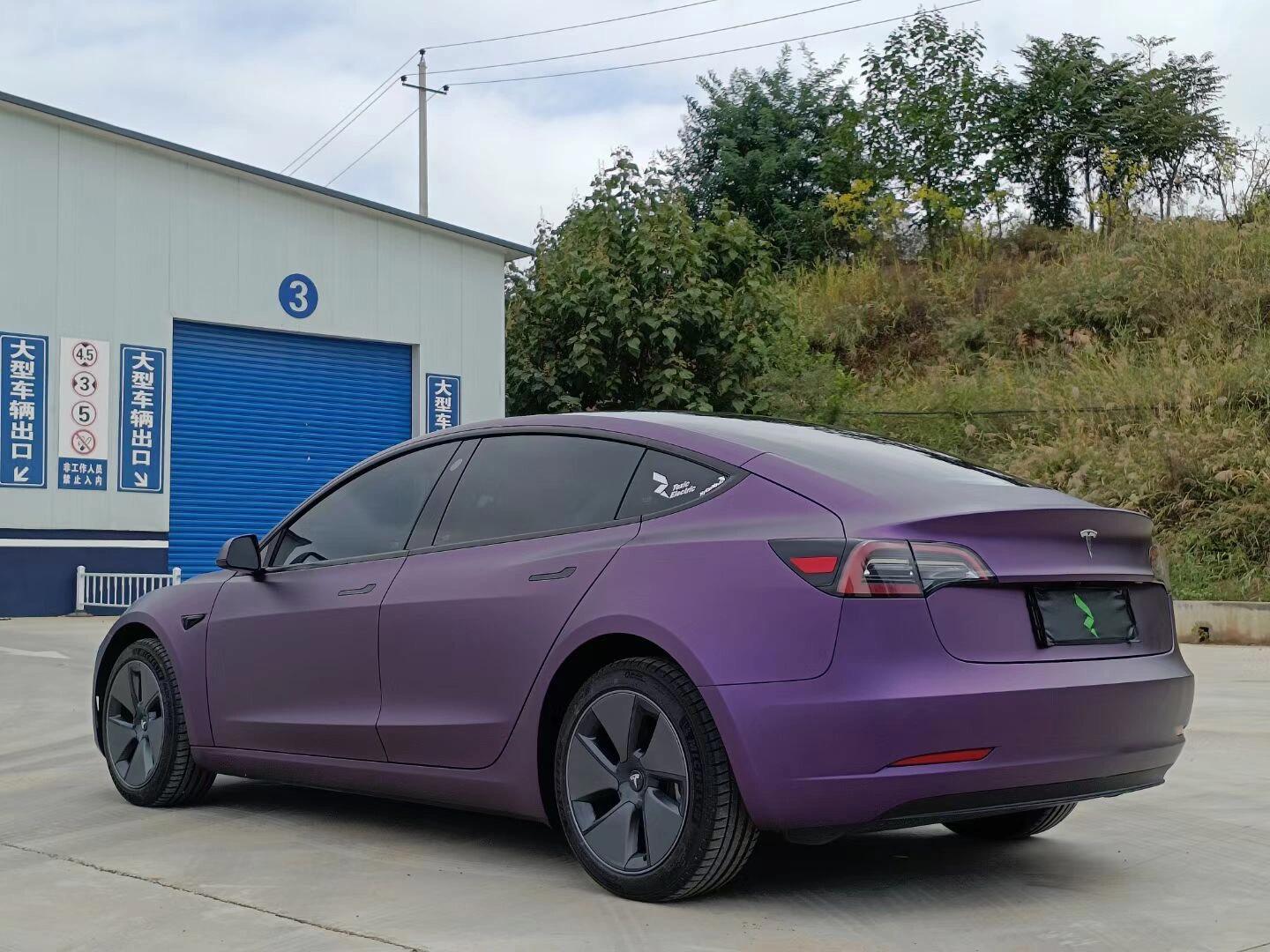 Veintone Ultra-Matte Purple-Red Vinyl Car Wrap