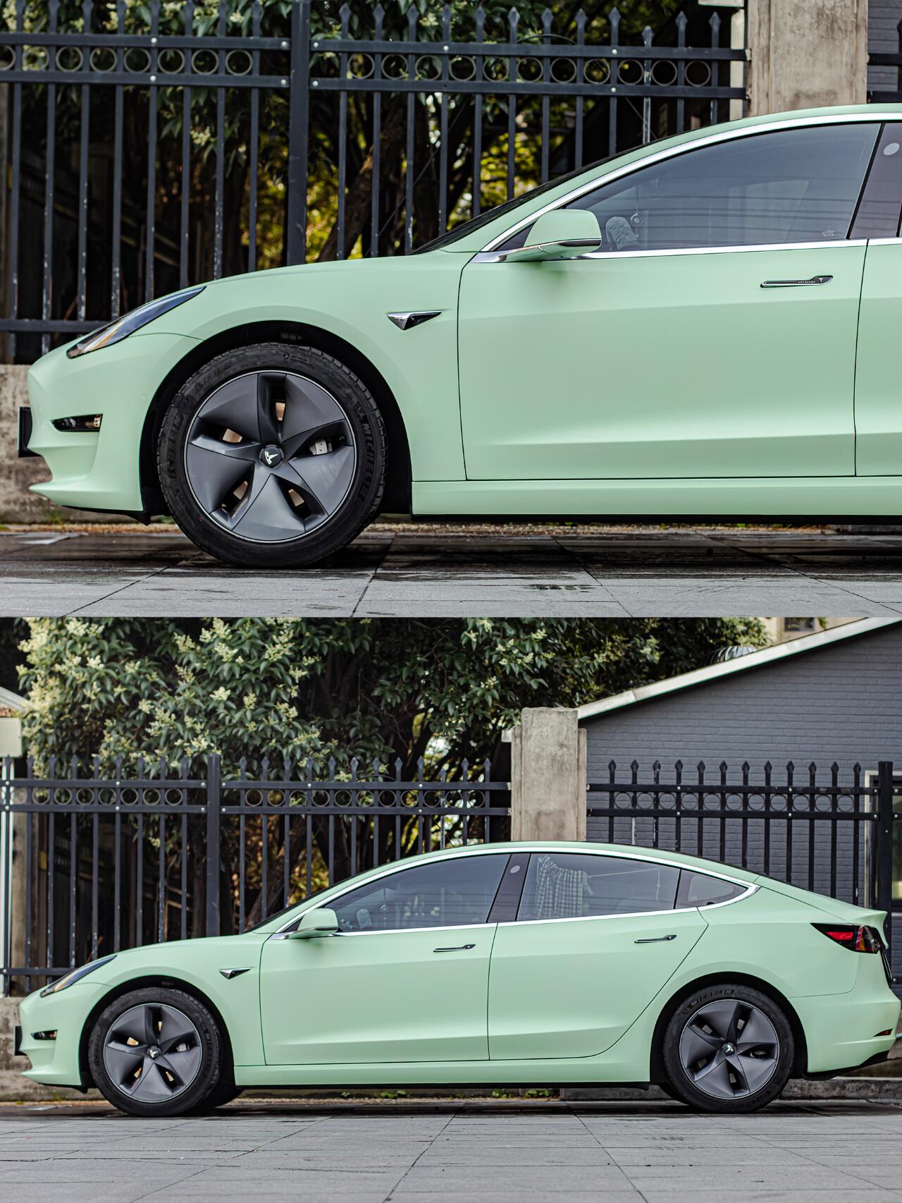 Veintone Ultimate Flat Hazy Green Vinyl Car Wrap