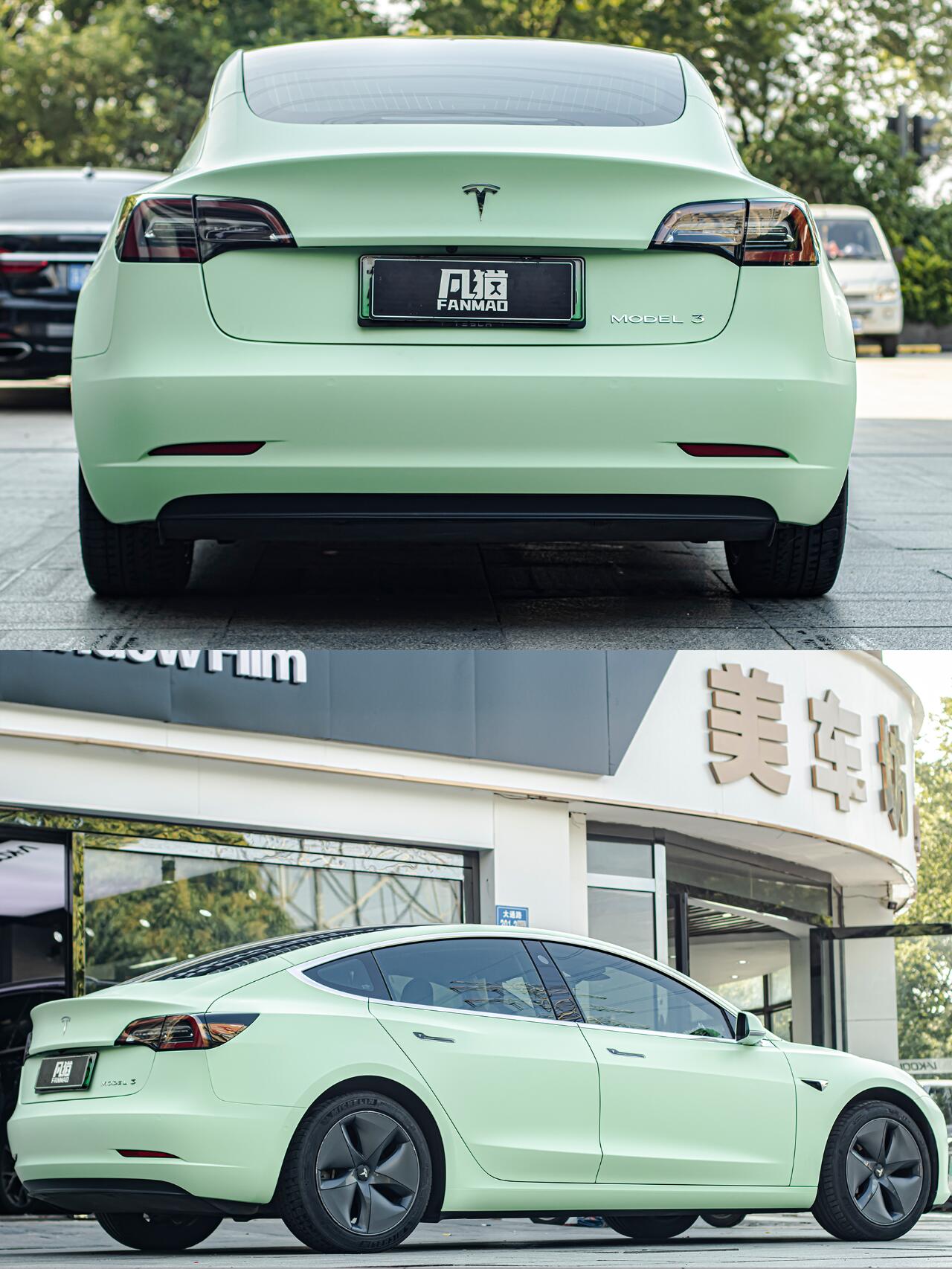 Veintone Ultimate Flat Hazy Green Vinyl Car Wrap