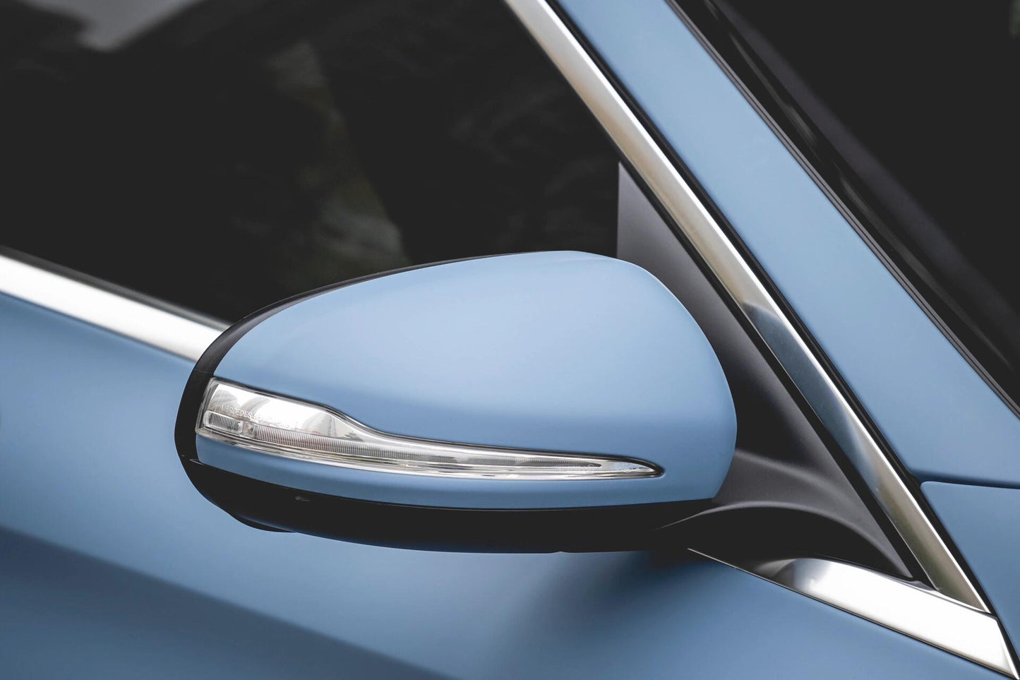 Veintone Ultimate Flat China Blue Vinyl Car Wrap | Ultra-Matte China Blue Finish | Premium Low-Sheen Vinyl Vehicle Wrap