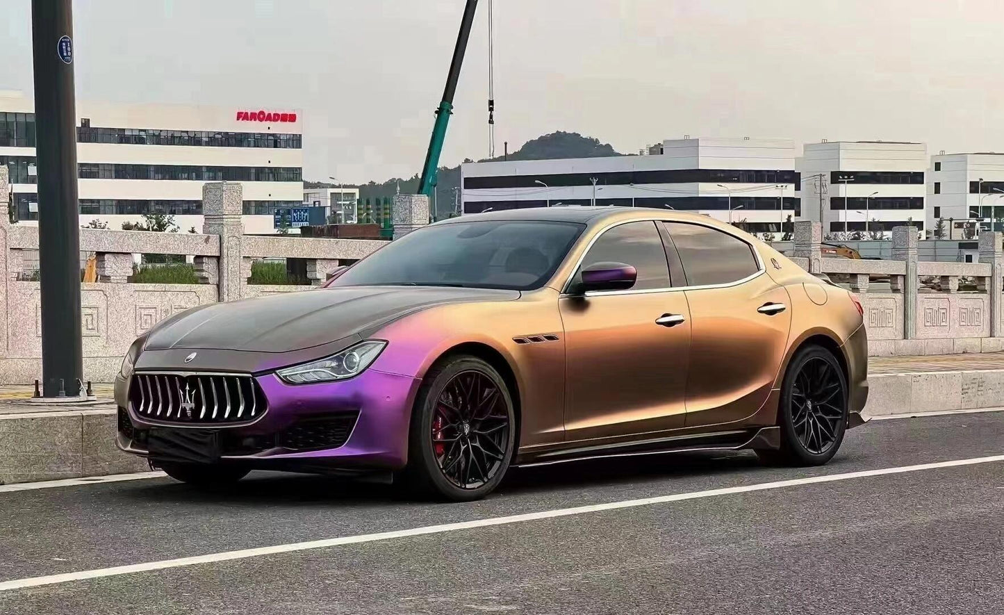 Veintone Matte Diamond Red Copper Vinyl Car Wrap