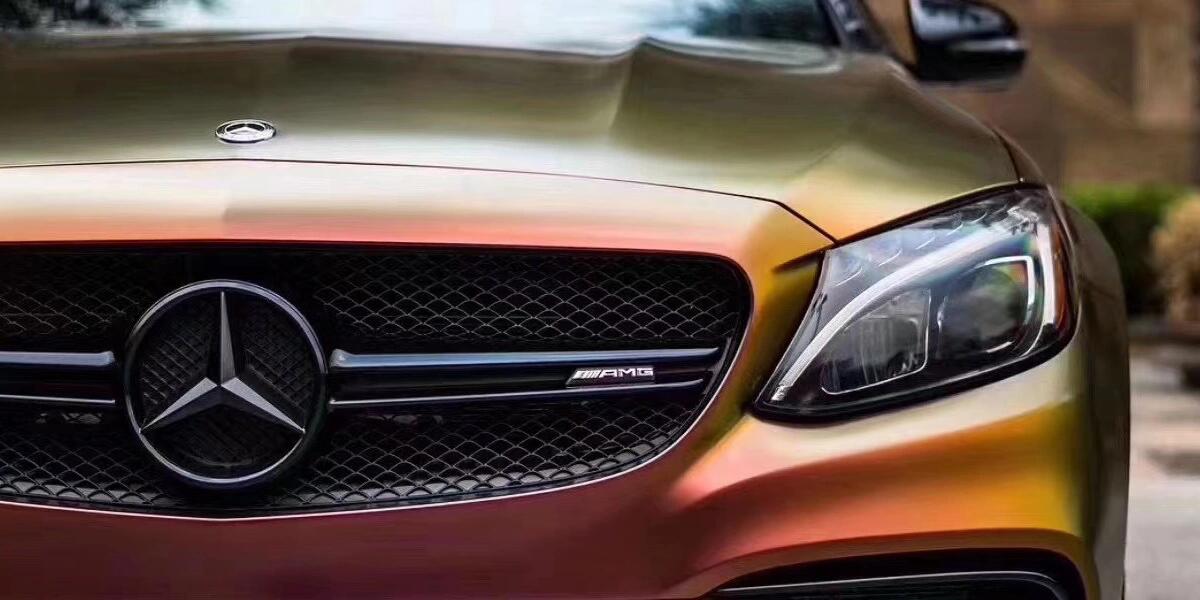 Veintone Matte Sunrise Morning Glow Vinyl Car Wrap