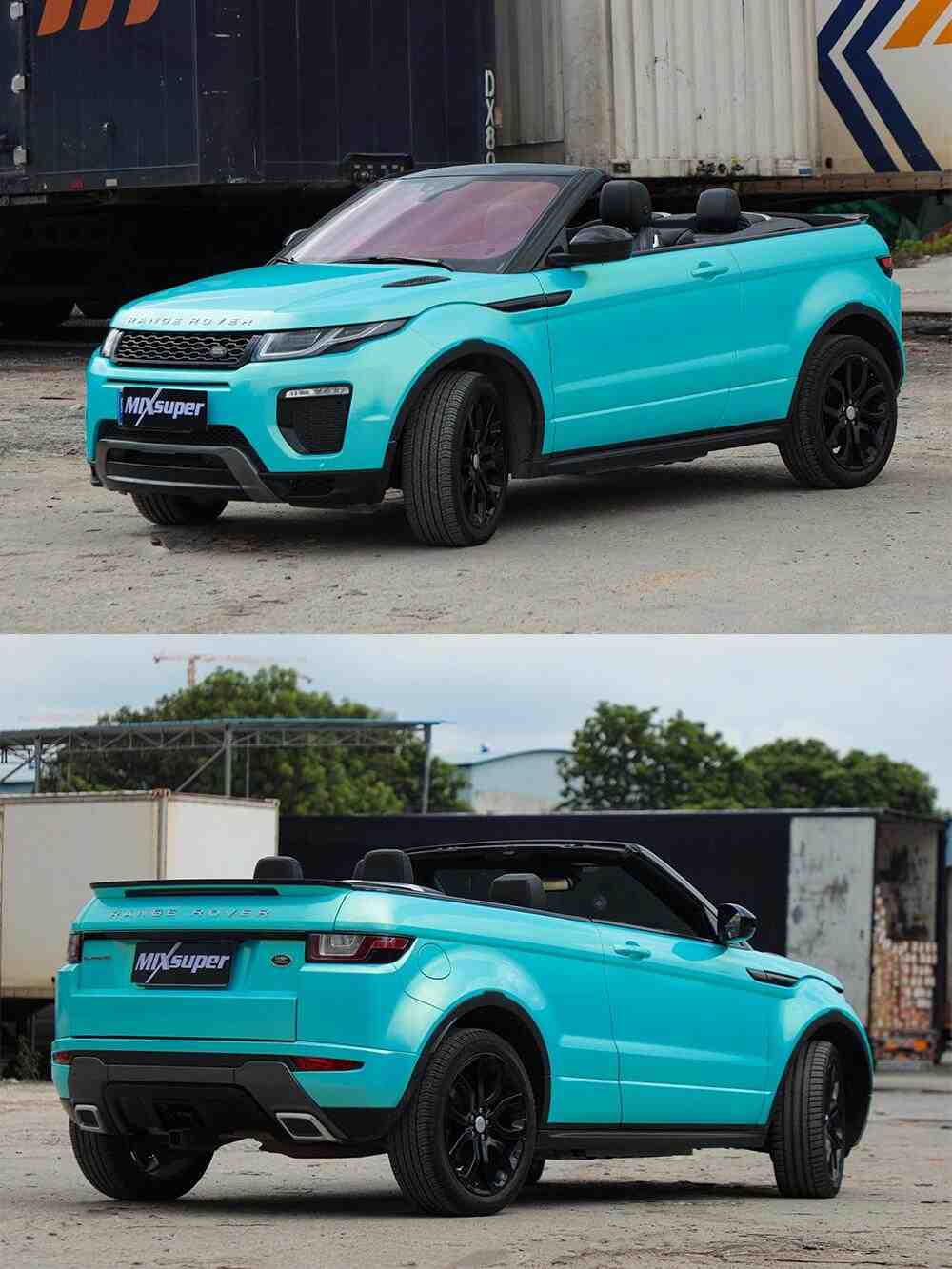 Veintone Magic Gold Blue Vinyl Car Wrap