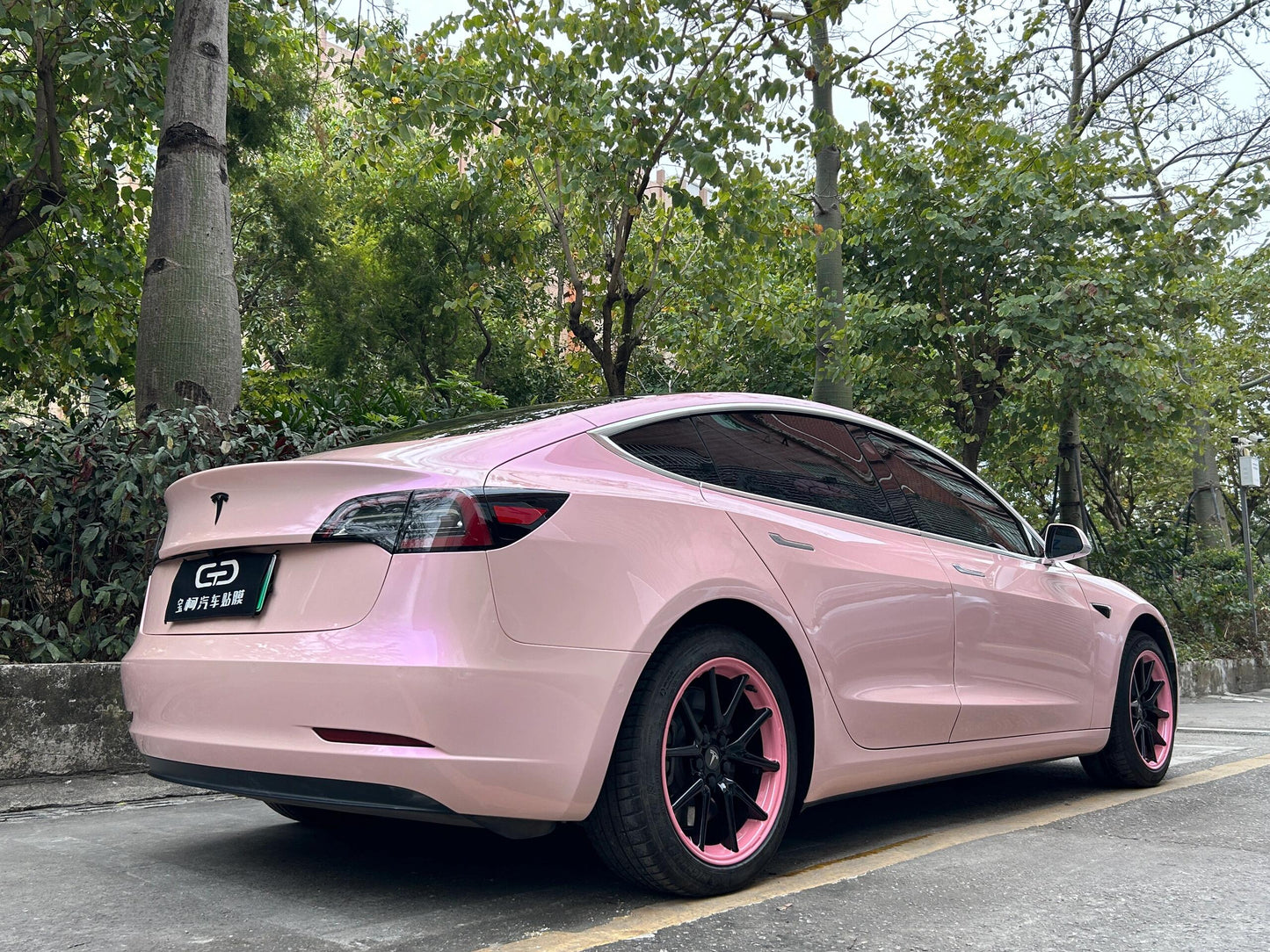 Veintone Twin Candy Magic Pink Vinyl Car Wrap