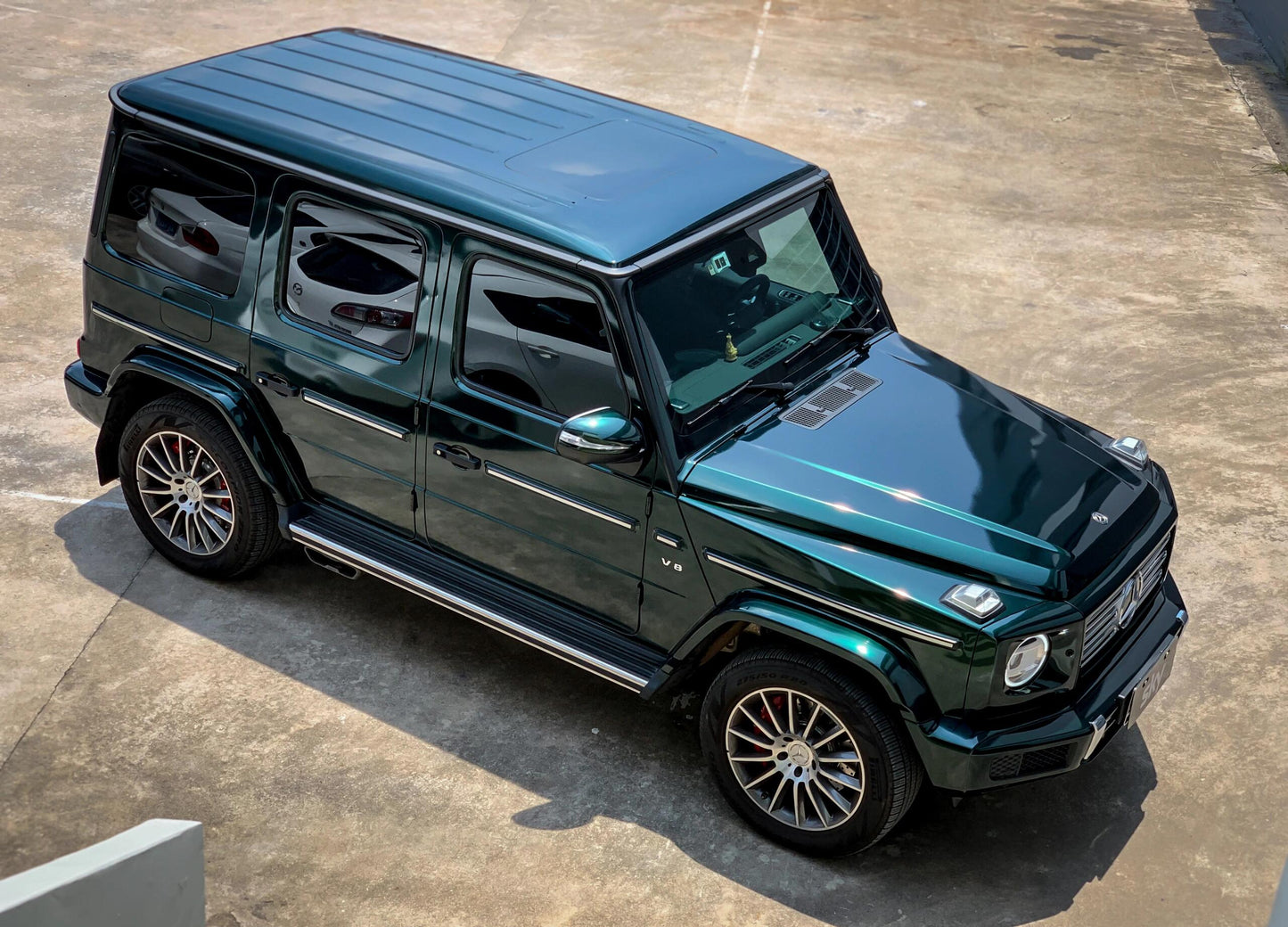 Veintone Benz Emerald Green Vinyl Car Wrap