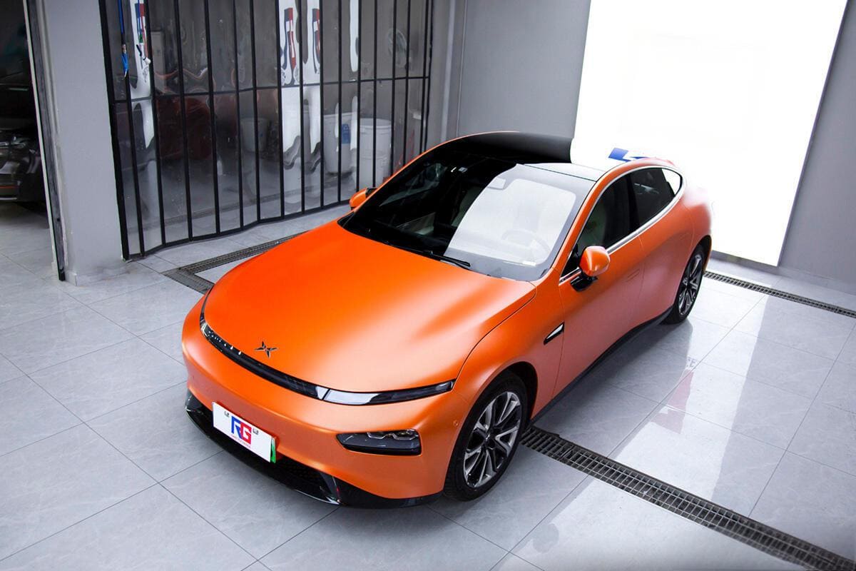 Veintone Pure Metal Orange Vinyl Car Wrap