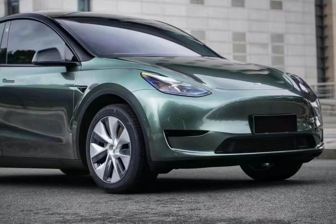 Veintone PET Liquid Alpine Green Car Film