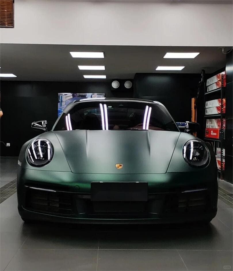 Veintone TPU Satin Venom Green Car Wrap