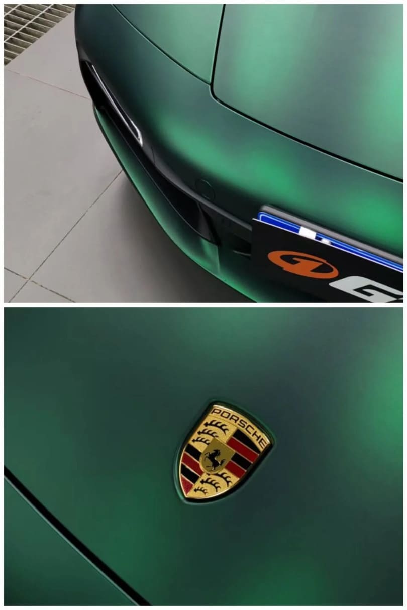 Veintone TPU Satin Venom Green Car Wrap