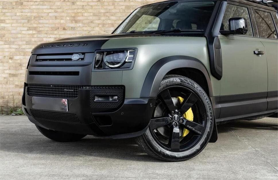 Veintone TPU Satin Army Green Car Wrap | High-end TPU Tactical Wind Car Color Change Film