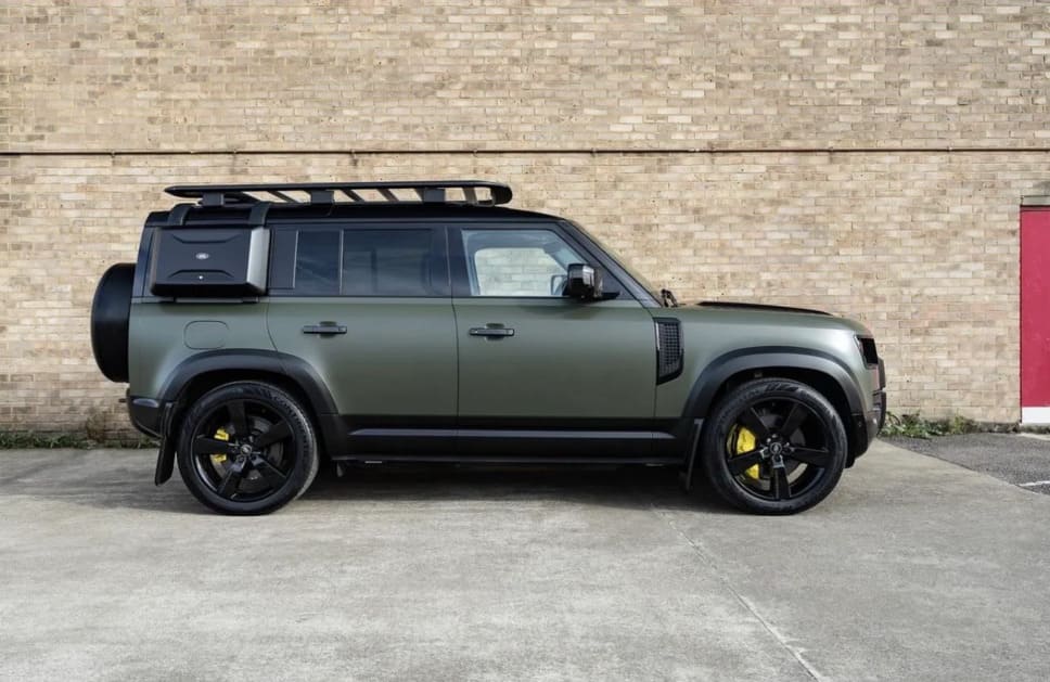 Veintone TPU Satin Army Green Car Wrap | High-end TPU Tactical Wind Car Color Change Film