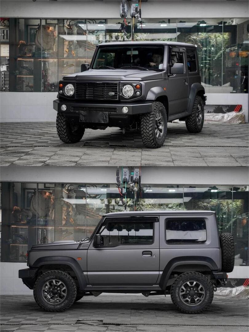 Veintone TPU Matte Lead Ink Grey Car Film PPF | Ultra-Matte Self-Healing Deep Grey Paint Protection Film | Veintone Color PPF Series
