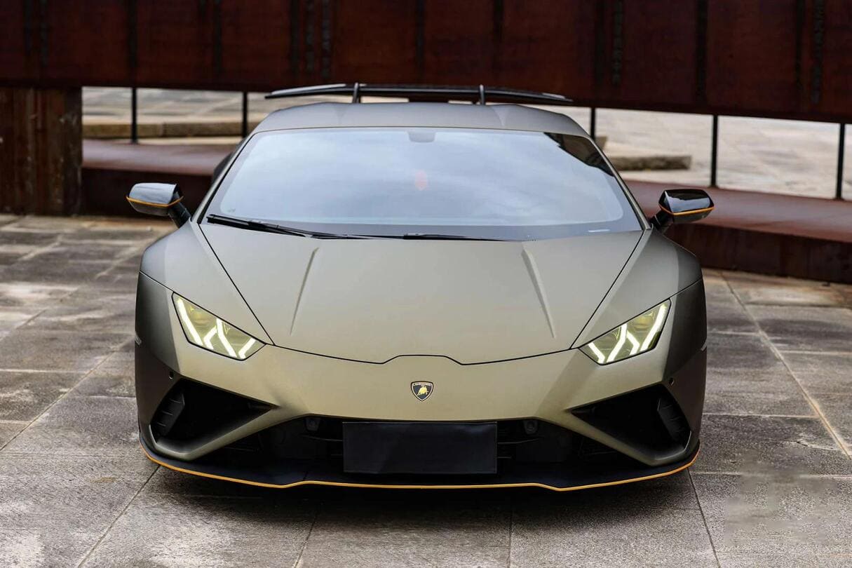 Veintone TPU Satin Gold Green Car Wrap