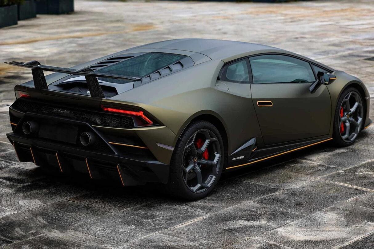 Veintone TPU Satin Gold Green Car Wrap