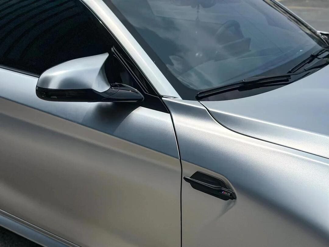 Veintone TPU Matte Alexander Silver Car Film PPF | Ultra-Matte Self-Healing Silver Paint Protection Film | Luxury Alexander Grey TPU Wrap