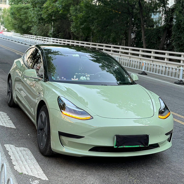 Veintone PET Avocado Green Vinyl Car Wrap