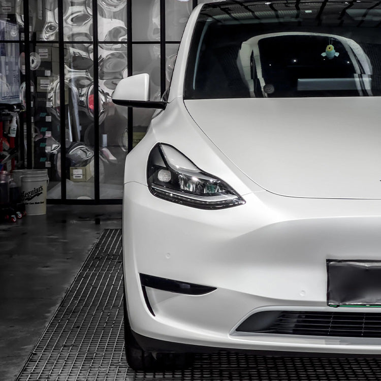 Veintone Pure Metal White Vinyl Car Wrap