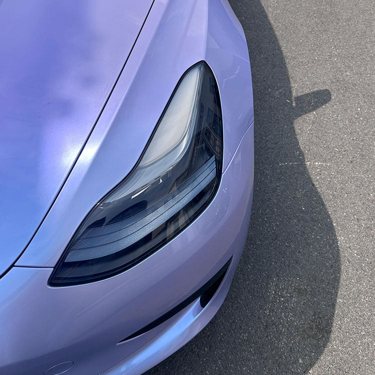 Veintone Twin Candy Silver Purple Vinyl Car Wrap