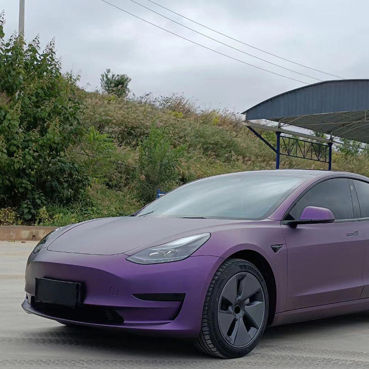Veintone Ultra-Matte Purple-Red Vinyl Car Wrap