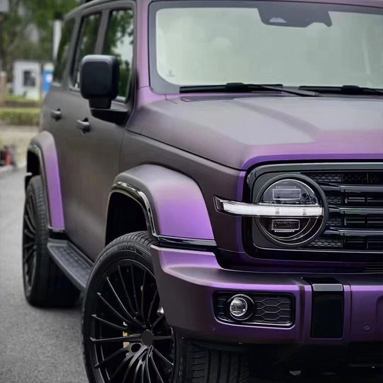 Veintone PET Matte Magic Purple Vinyl Car Wrap