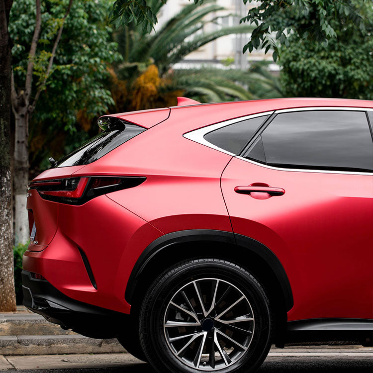 Veintone Ceramics Red Vinyl Car Wrap