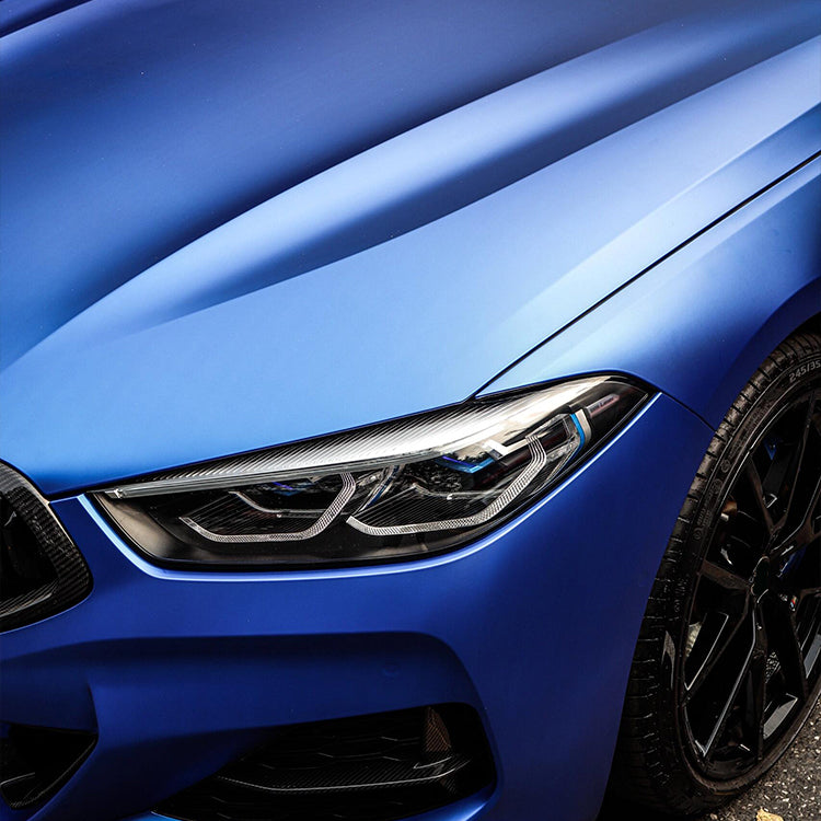 Veintone Ultra-Matte Blueberry Vinyl Car Wrap | Smooth Blueberry Matte Vehicle Wrap | Premium Soft-Tone Ultra-Matte Car Film