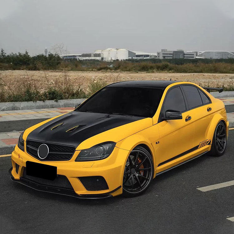 Veintone PET Metal Paint Yellow Vinyl Car Wrap