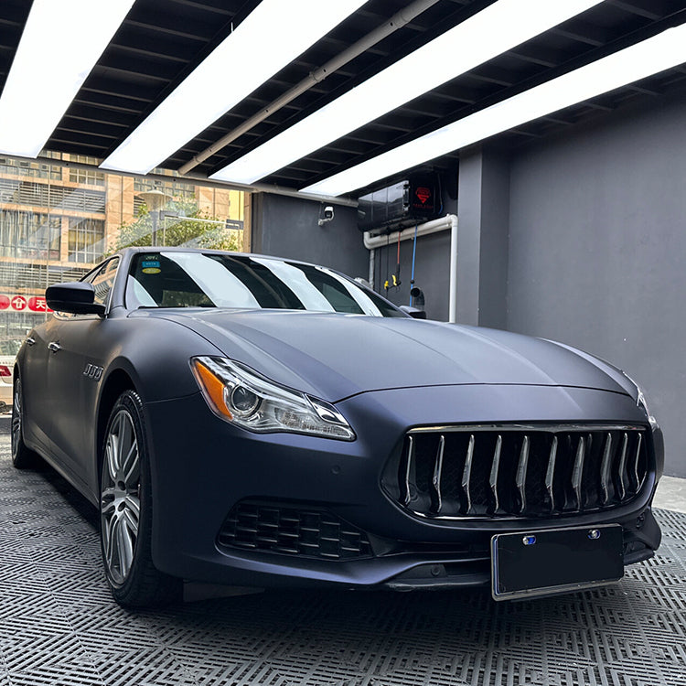 Veintone PET Matte Black Blue Car Film
