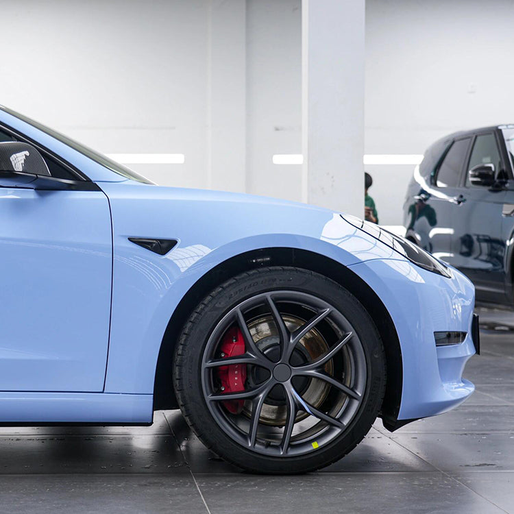 Veintone PET Macaron Baby Blue Car Film