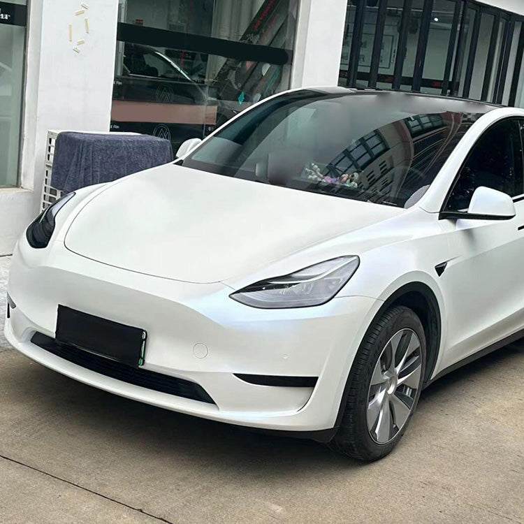 Veintone Matte White to Blue Vinyl Car Wrap