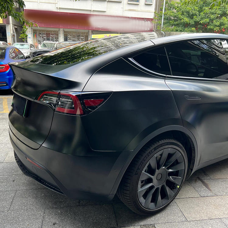 Veintone Heavy Metal Havana Black Vinyl Car Wrap | Ultra Metallic Deep Black Wrap Film | Luxury Matte Finish