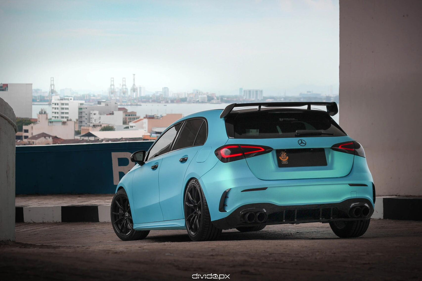 Veintone Magic Gold Sky Blue Vinyl Car Wrap