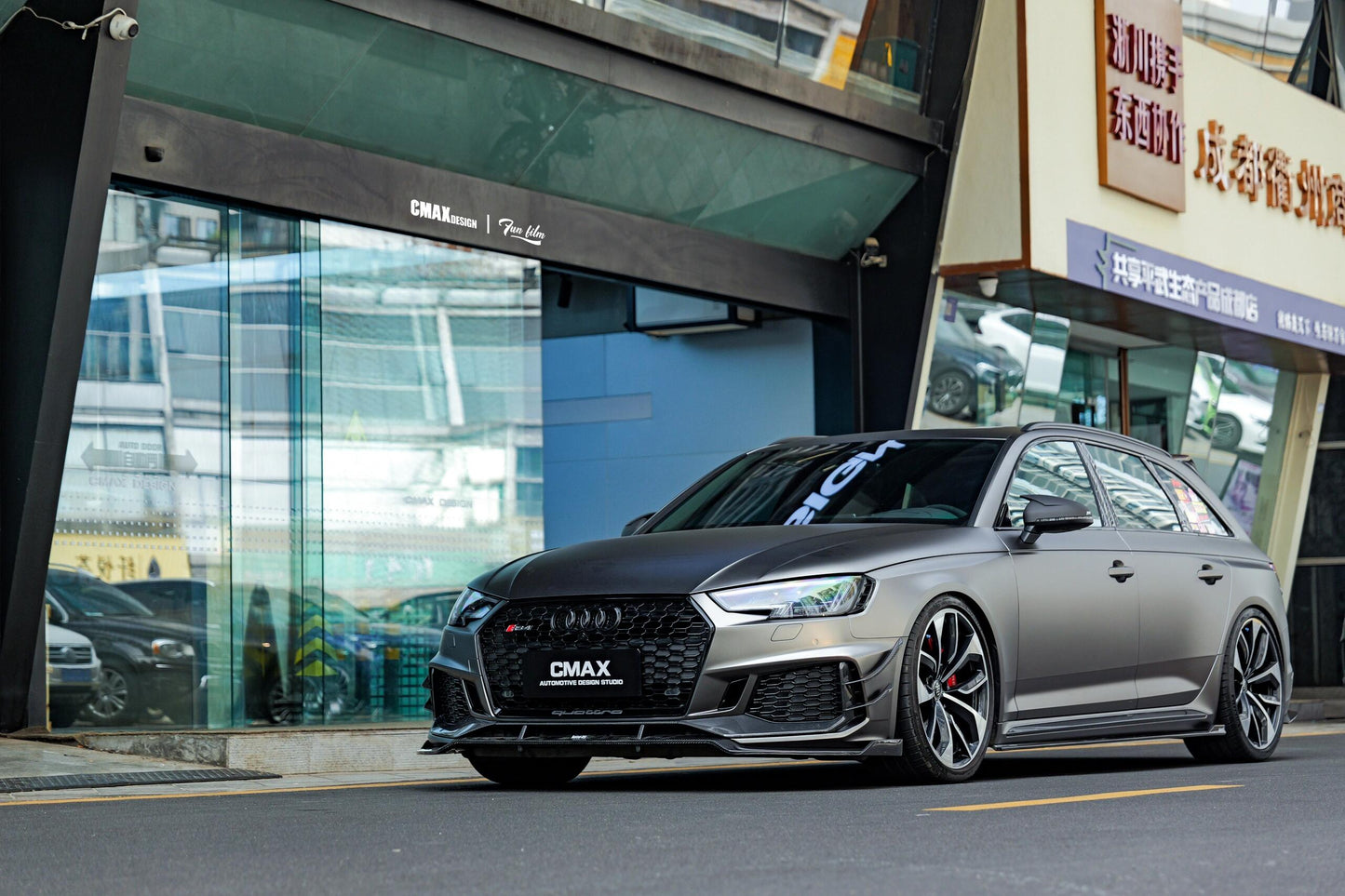 Veintone Matte Chrome Black Vinyl Car Wrap