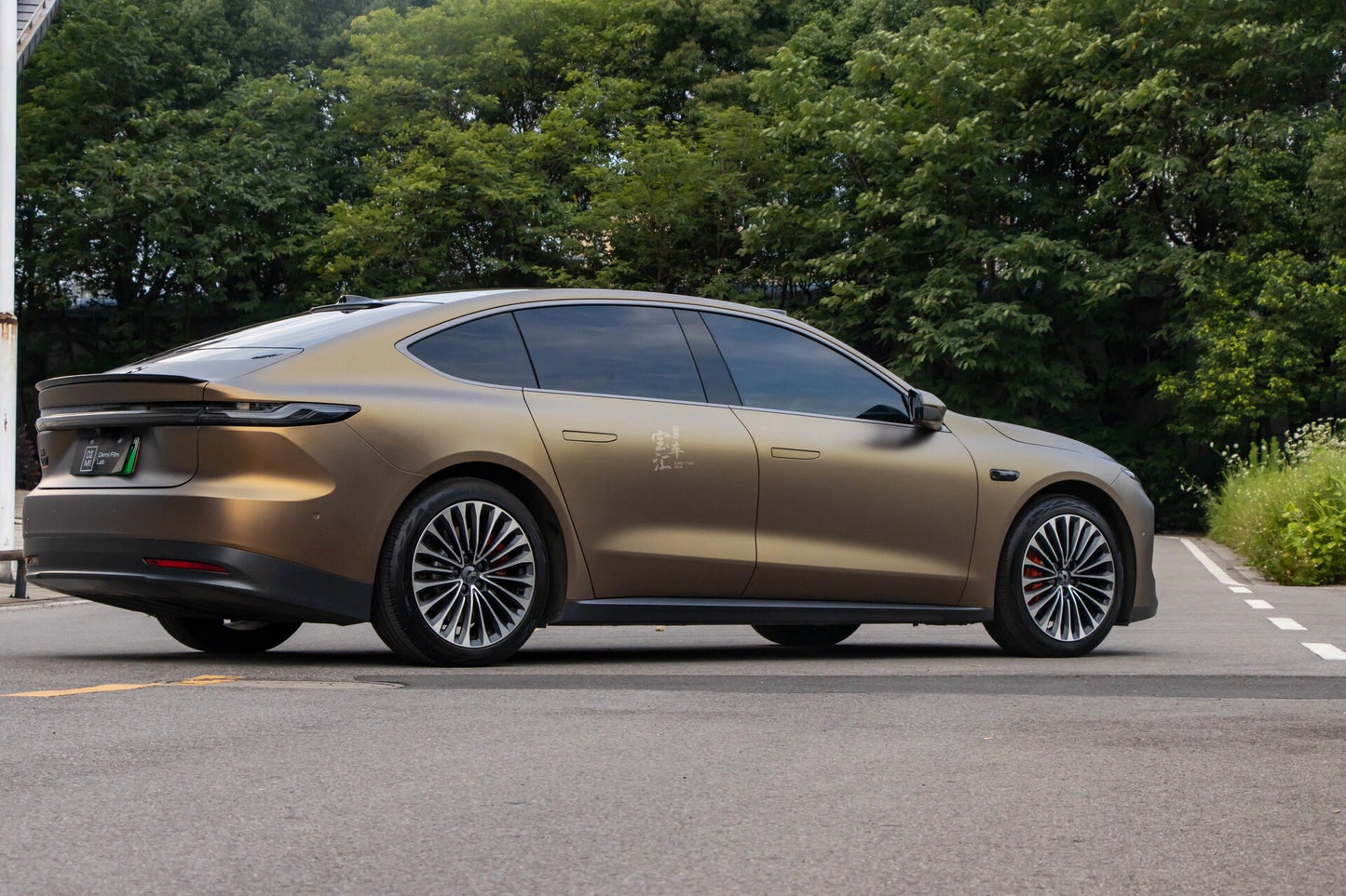 Veintone Matte Night Gold Vinyl Car Wrap | Satin Shadow Gold Wrap Film | Premium Matte Metallic Finish
