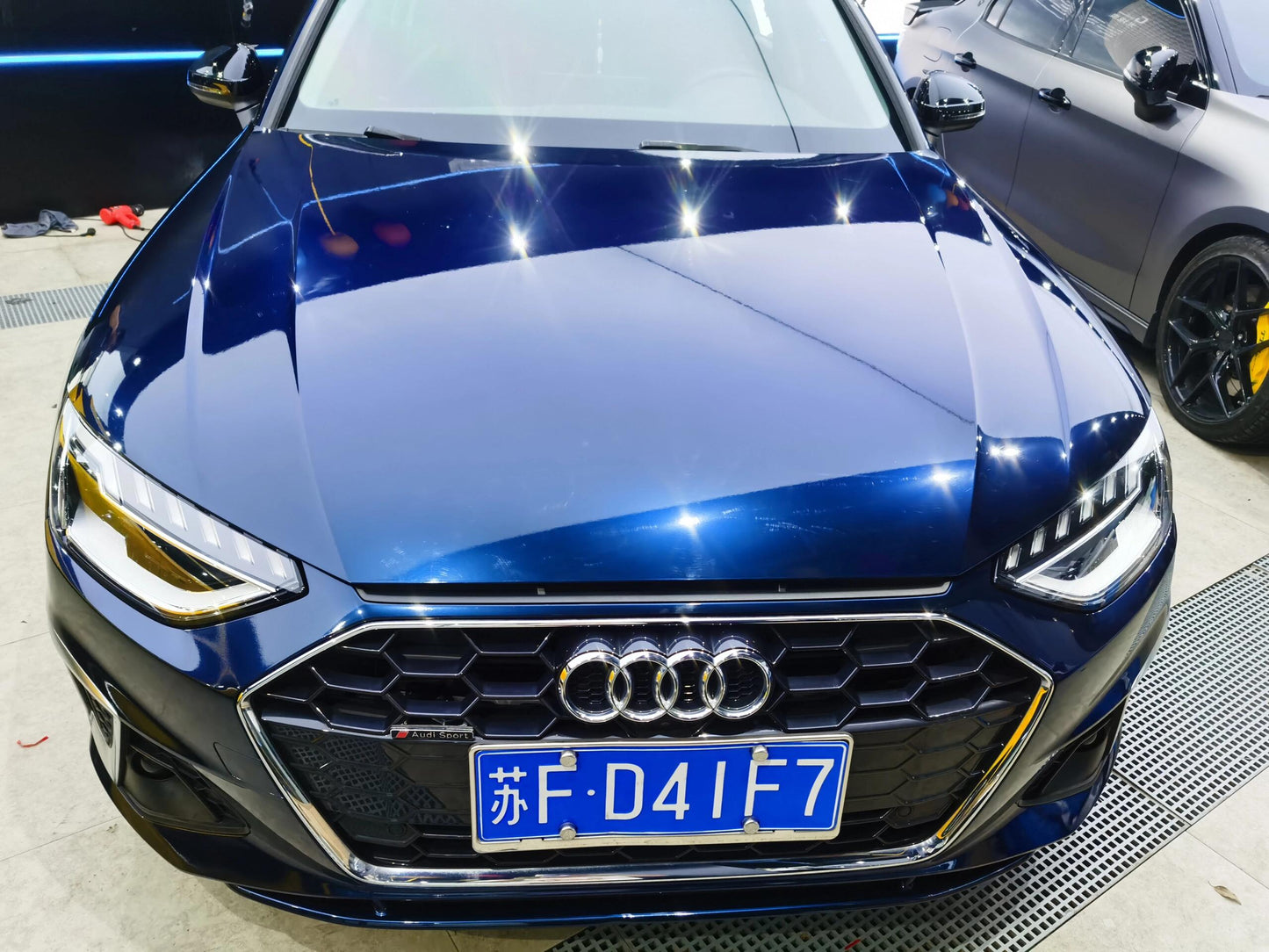 Veintone Paint Metal Midnight Cyan Vinyl Car Wrap – Deep Metallic Cyan Finish for Bold & Elegant Vehicle Styling