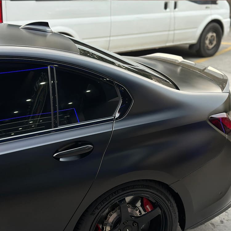 Veintone Pure Metal Black Vinyl Car Wrap | Gloss Metallic Deep Black Wrap Film | Premium Paint-Like Auto Wrap