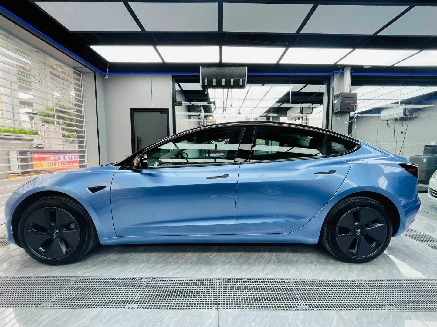 Veintone TPU Metal Fog Blue Car Film PPF