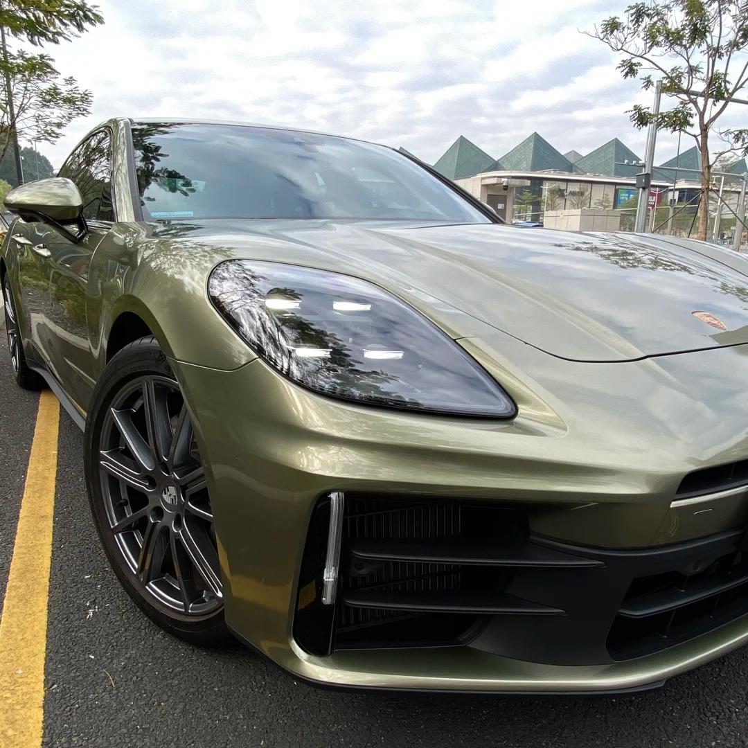 Veintone TPU Painted Olive Green Car Film PPF