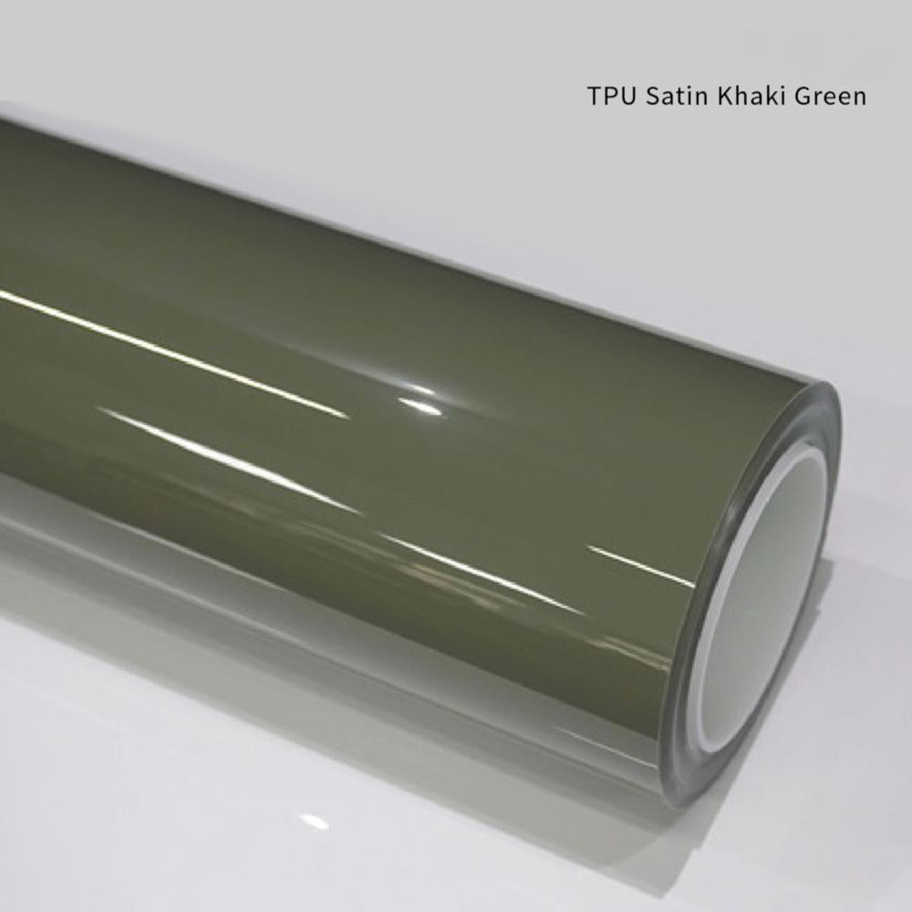 Veintone TPU Satin Khaki Green Car Film PPF