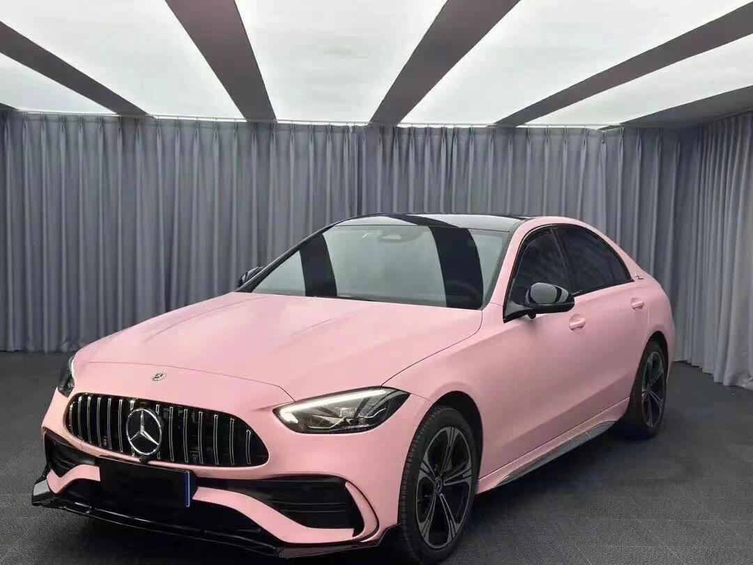 Veintone Ultimate Flat Rose Pink Vinyl Car Wrap – Premium Matte Rose Pink Finish for Elegant & Bold Vehicle Styling