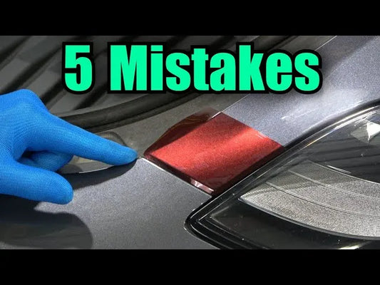 5 Reasons For Car Wrap Fail