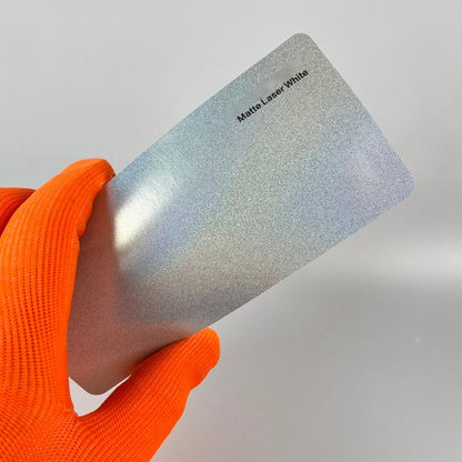 Veintone Matte Laser White Vinyl Car Wrap