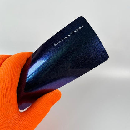 Veintone Glossy Diamond Purple Red Vinyl Car Wrap
