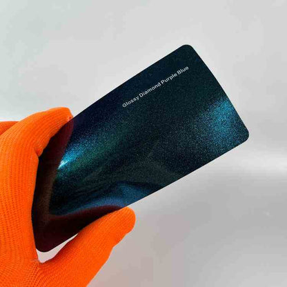 Veintone Glossy Diamond Purple Blue Vinyl Car Wrap