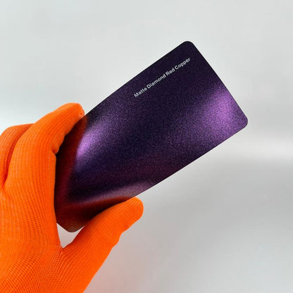 Veintone Matte Diamond Red Copper Vinyl Car Wrap