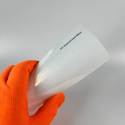 Veintone PET Diamond Gold White Car Film