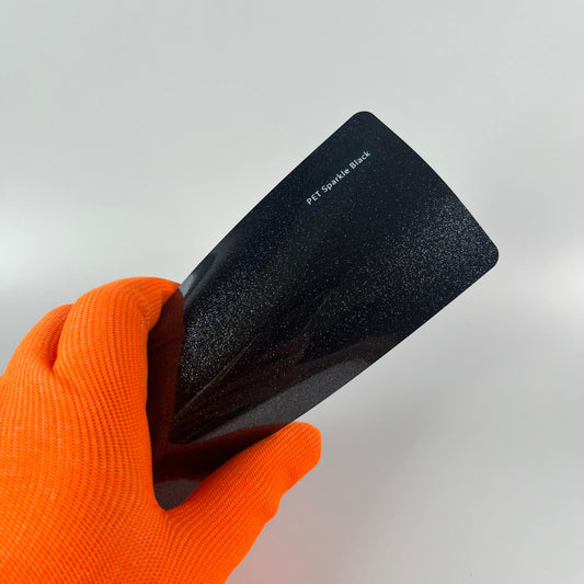 Veintone PET Sparkle Black Car Film