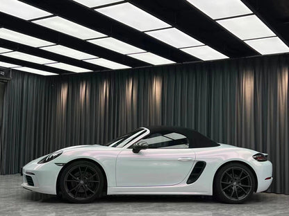 Veintone TPU Diamond White Pink Car Film PPF | Diamond White Pink Car Wrap